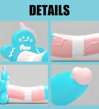 7.4 Inch Fantasy Dildo Christmas Gingerbread G-spot Dong with Suction Cup