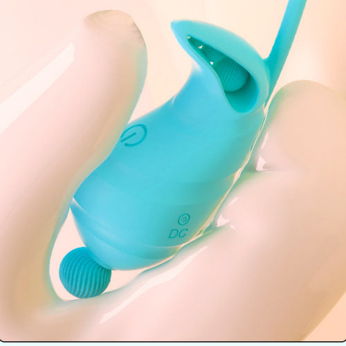 Venusfun Wearable Couple Vibrator with Strong Vibration and Silicone Extension Sleeve