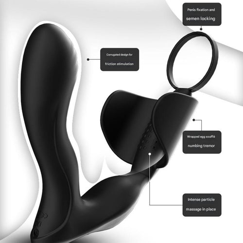 Charles Prostate Massager Smart Heating & Remote Control P-spot Vibrator With 7 Speeds