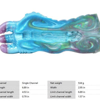 GEEBA Deep Sea Monster Male Masturbator Silicone Realistic Pocket Sleeve Reusable for Men