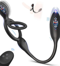 Double Ring Vibrating Egg Vibrator Cock Ring Remote Control