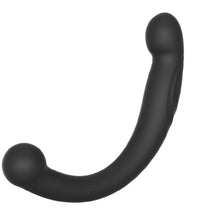 Venusfun Moon Crescent Dual Ended Vibrating Dildo Silicone Prostate Massager 10 Modes Anal Vibrator Toy