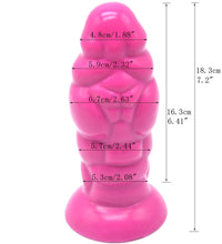 FAAK Muscle Simulation Penis Anal Plug Female Dildo