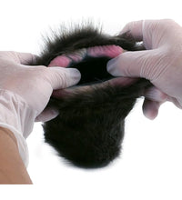 GEEBA Cat Male Masturbator with Soft Silicone Animal Pussy and Plush Fur Realistic Vagina Cup for Men