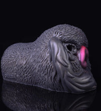 GEEBA Dog Dual Hole Animal Pussy Fantasy Stroker Realistic Dual Channel Silicone Masturbator for Men