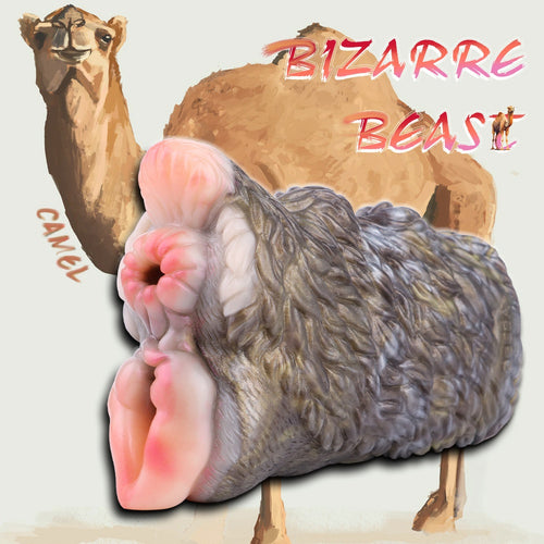 GEEBA Fantasy Creature Camel Inspired Animal Pussy Monster Stroker