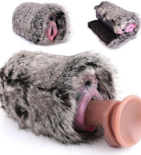 GEEBA Fantasy Cow-Themed Animal Pussy Monster Masturbator Furry Toy