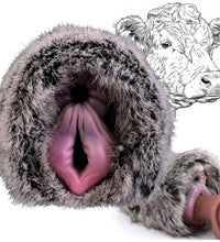 GEEBA Fantasy Cow-Themed Animal Pussy Monster Masturbator Furry Toy