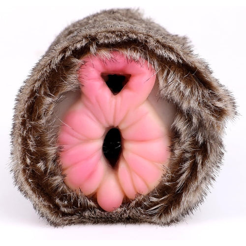GEEBA Fantasy Masturbator Lion Themed Animal Pussy Dual Tunnel Male Toy