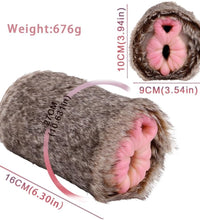 GEEBA Fantasy Masturbator Lion Themed Animal Pussy Dual Tunnel Male Toy