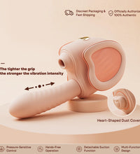 Venusfun G-Spot Stim Dildo with Thrusting & Vibrating Hands-Free Sex Machine