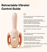 Venusfun G-Spot Stim Dildo with Thrusting & Vibrating Hands-Free Sex Machine