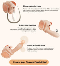 Venusfun G-Spot Stim Dildo with Thrusting & Vibrating Hands-Free Sex Machine