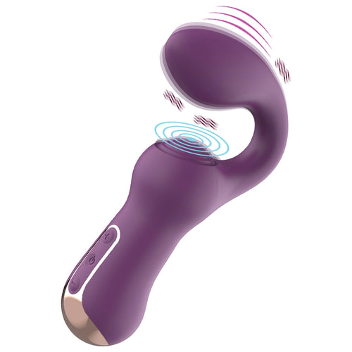 Venusfun G Spot Vibrator Strong Silicone Massage Wand with 10 Mode Deep Vibration Female Adult Toy
