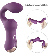 Venusfun G Spot Vibrator Strong Silicone Massage Wand with 10 Mode Deep Vibration Female Adult Toy