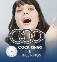 Cock Ring Skull Triple Ring Set Penis Rings Male Sex Delay Ring