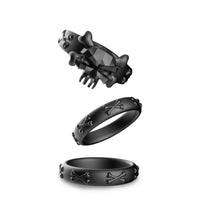 Cock Ring Skull Triple Ring Set Penis Rings Male Sex Delay Ring