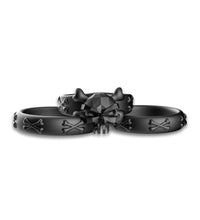 Cock Ring Skull Triple Ring Set Penis Rings Male Sex Delay Ring