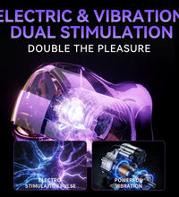 LOCKINK Electric Scorpion Glans Trainer with Prostate Massager Electro Stimulation Silicone Toy