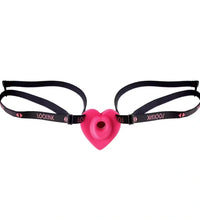 LOCKINK ROMEO Heart Shaped Wearable Clit Suction Vibrator with 10 Modes Remote Control