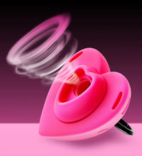 LOCKINK ROMEO Heart Shaped Wearable Clit Suction Vibrator with 10 Modes Remote Control