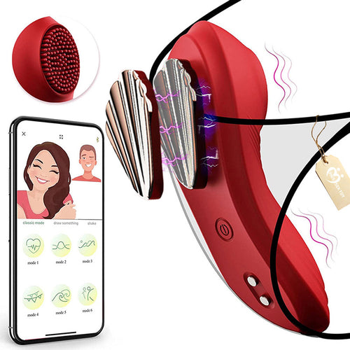 Magnet Powerful Wearable Panty Egg Vibrator App Remote Control
