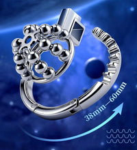 Venusfun Stainless Steel Male Chastity Device Adjustable Penis Cage for BDSM