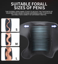 Venusfun Electric Male Prostate Massager Masturbator with 10 Vibration Modes Heating
