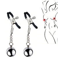 Nipple Clamps With Gravity Ball BDSM Sex Pleasure Toys For Women