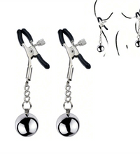 Nipple Clamps With Gravity Ball BDSM Sex Pleasure Toys For Women