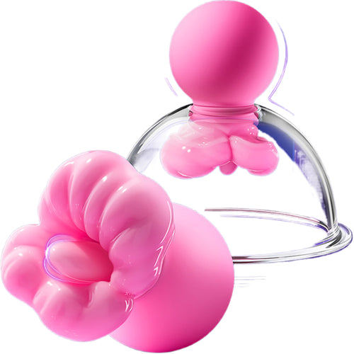 Vibrating Nipple Sucker Toys Tongue Licking Clit Vibrator