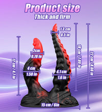 Venusfun Dual Use Octopus Suction Cup Dildo for Vaginal and Anal Pleasure Couples