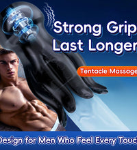 Venusfun Octopus Suction Male Masturbator with 9 Vibration Modes for Sensitivity Training