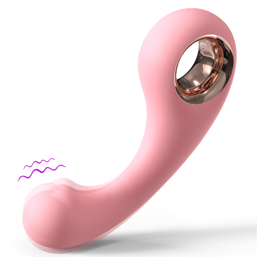 S-Hande C-Spot & G-Spot Vibrator with Handle Ring for Couples