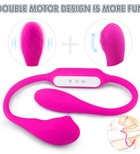 S-Hande Double Ended G-Spot Vibrator Anal Plug