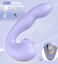 S-Hande Clitoral Sucking Vibrator G-Spot Dildo with Thumping