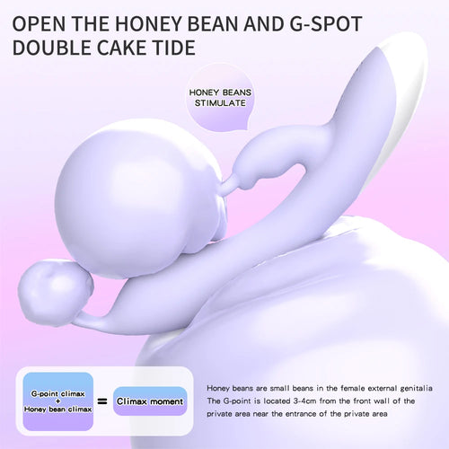 Venusfun Bunny Ears Raabit G-Spot Vibrator Clitoral Massager