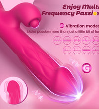 Venusfun App-Controlled Rabbit Vibrator for Women with Expanding and Multi Mode