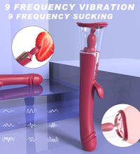 S-Hande Tongue Licking Dildo Vibrator Vaginal Stimulator