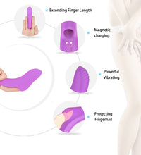 S-Hande Mini Finger Vibrator G Spot Finger Sleeve Vibrator For Female