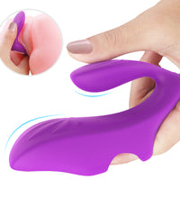 S-Hande Silicone Vibrating Finger G Spot Clitoral Finger Vibrator