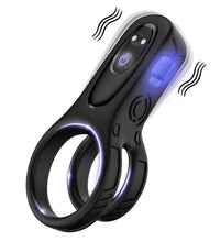 Mecha Double Ring Cock Ring Sex Toys for Man Penis Ring