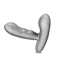 Venusfun Striped Silicone Anal Plug for Men Wireless Remote 16 Vibration 3 Thrusting Heated