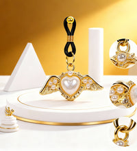 Venusfun Tiny Heart Shaped Nipple & Clioral Clamps Tits Stimulator