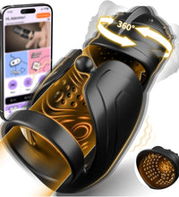 Venusfun App Controlled Automatic Masturbator for Men with 360° Oscillation and 10 Vibration Modes
