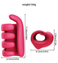 Venusfun 10 Modes Vibrating Finger Stroker Silicone Male Masturbation Cup