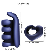 Venusfun 10 Modes Vibrating Finger Stroker Silicone Male Masturbation Cup