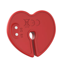 Venusfun Heart Shaped BDSM Vibrator Nipple Toys for Women Multi-Function Silicone with 12 Vibration Modes