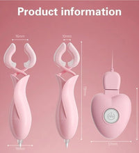 Venusfun 20 Vibrating Modes Breast & Clitoral Clamps Tits Massage Stim Clit Vibe
