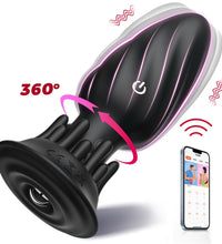 Venusfun 360 App Controlled Rotating Anal Vibrator with 10 Vibration Modes for Prostate Massage